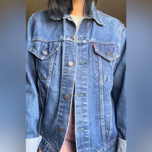Vintage lEvis denim jacket - Picture 4 of 5